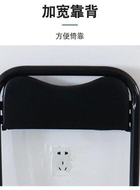 新款直销老人孕妇坐便椅 残疾人轻便折叠洗澡椅 带靠背移动坐厕椅