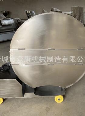 冻板肉刨肉机冻肉板破碎设备全自动大块冻板鸭胸肉刨肉机器