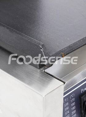 商用全抗压板扒炉双头电热压条纹帕尼尼机三明治煎牛排烤肉机