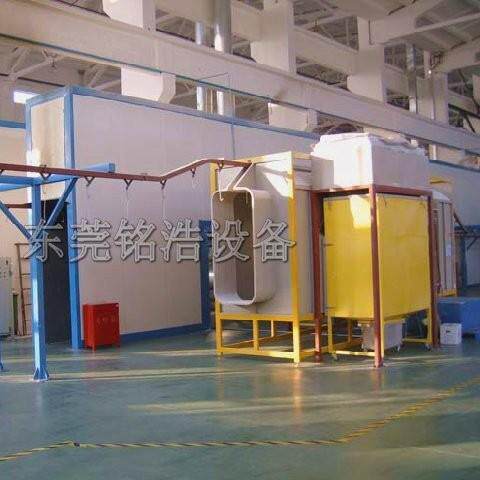 Hardware powder spraying line, powder coating production line, powder spraying line equipment, intelligent control and easy operation