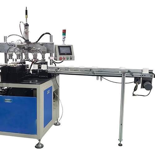 PVC接线盒插扣机86塑料底盒暗盒铁扣管卡组装螺丝装配机液压机 - 图1