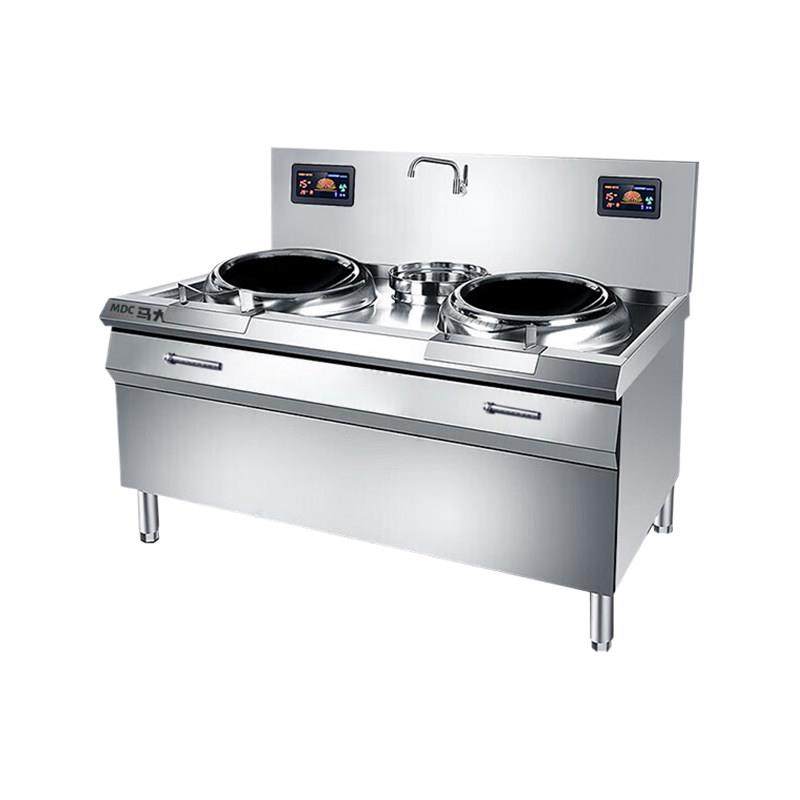 商用电磁炉大功率猛火电炒菜炉灶台酒店饭店厨房15kw双头爆炒电锅,淘宝优惠券,粉丝福利购,淘宝优惠卷