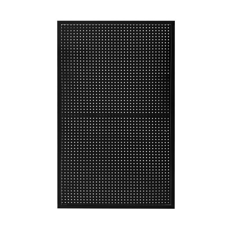 Round hole plate storage rack stainless steel shelf mobile phone accessories hardware tool storage display rack custom