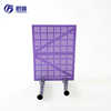 Construction site construction safety protection climbing net steel plate anti-fall punching hole net rice-shaped galvanized plate climbing net