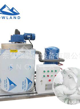 雪源0.5吨小型食用片冰机卫生安全快速制冰不锈钢耐防腐