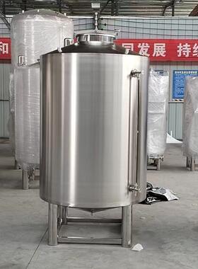 厂家锥形304不锈钢水箱2吨立式大容量储水箱饮用纯水食品饮料储罐