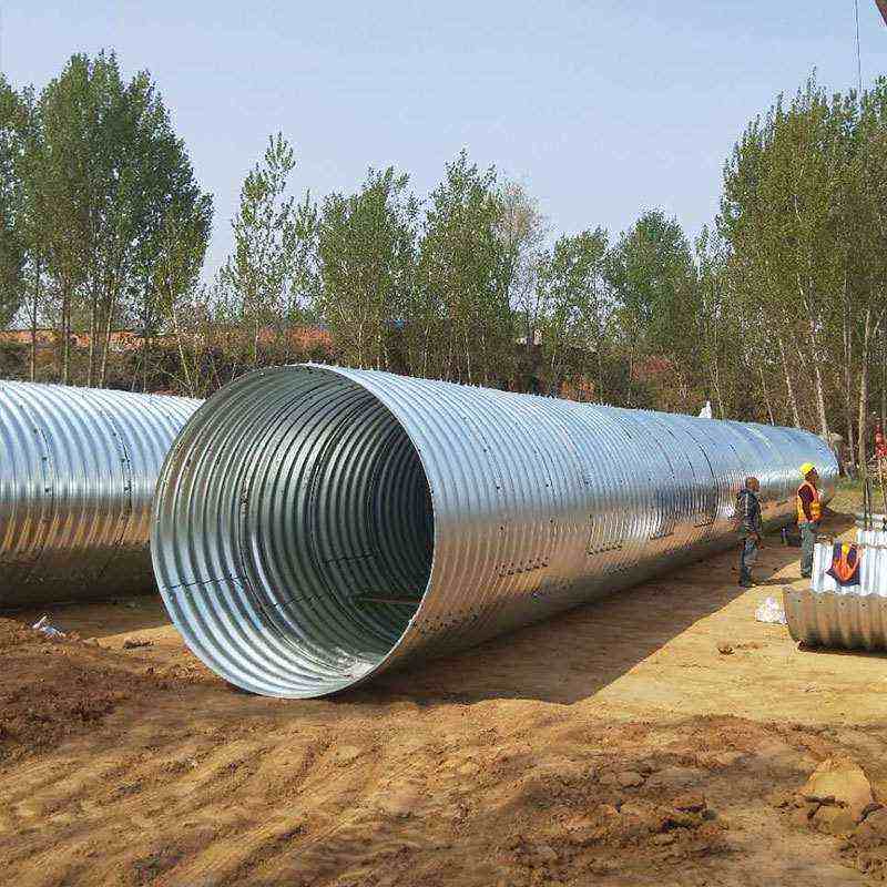 大口径钢波纹管 拼装排水波纹管桥梁涵洞镀锌管 金属波纹涵管,淘宝优惠券,粉丝福利购,淘宝优惠卷