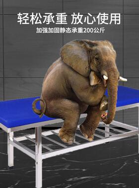 不锈钢按摩床浴室搓澡按摩推拿床养生馆美容院门诊检查起背按摩床