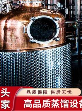 厂家直销出口品质多功能商用威士忌金酒朗姆酒伏特加蒸馏设备