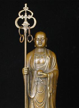 九华山大愿活佛齐日喀喇大佛铜饰家佛堂佛像