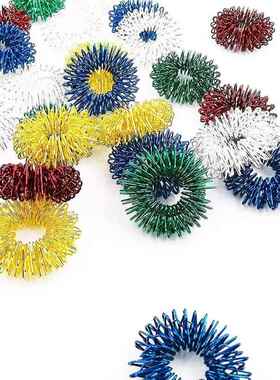 5Pcs Spiky Sensory Ring For Finger Massage Hand Acupressure