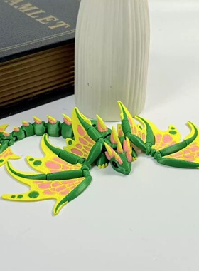 打印动物帝王高颜配色3D模型摆件