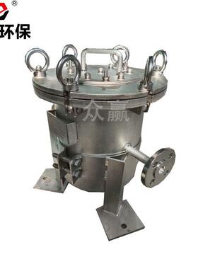 众赢环保篮式除污器半导体光刻胶篮式过滤器厂家直销