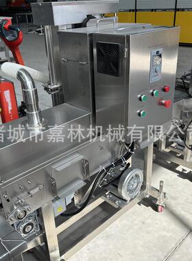 肉饼成型机上糠机无骨鸡柳裹糠机鱼排裹雪花糠设备奶枣撒糠机