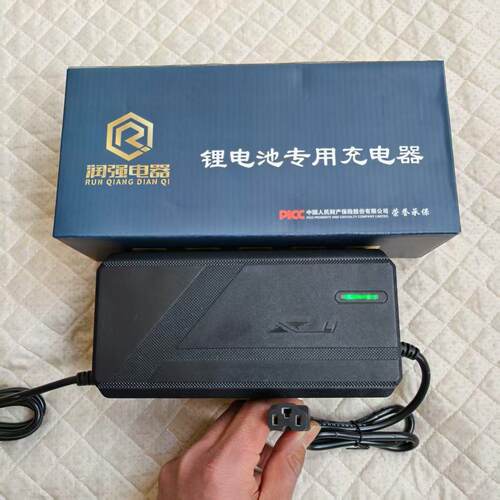 3.7V聚合物19串电瓶充电器79.8V2A3A4A8A5A10A锂电池电动车 - 图0