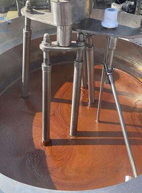 电磁熬糖锅100L-650L无明火 全自动熬糖锅控温控时 炒焦糖色设备