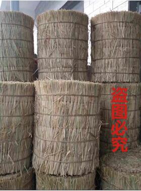 草垛干稻草圆形凳子草垛子草墩圆柱形草堆婚庆拍摄户外装饰道具