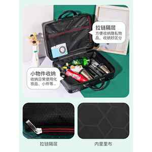 不莱玫14寸手提行李箱女洗漱收纳包便携式工具箱旅行16寸小型密码