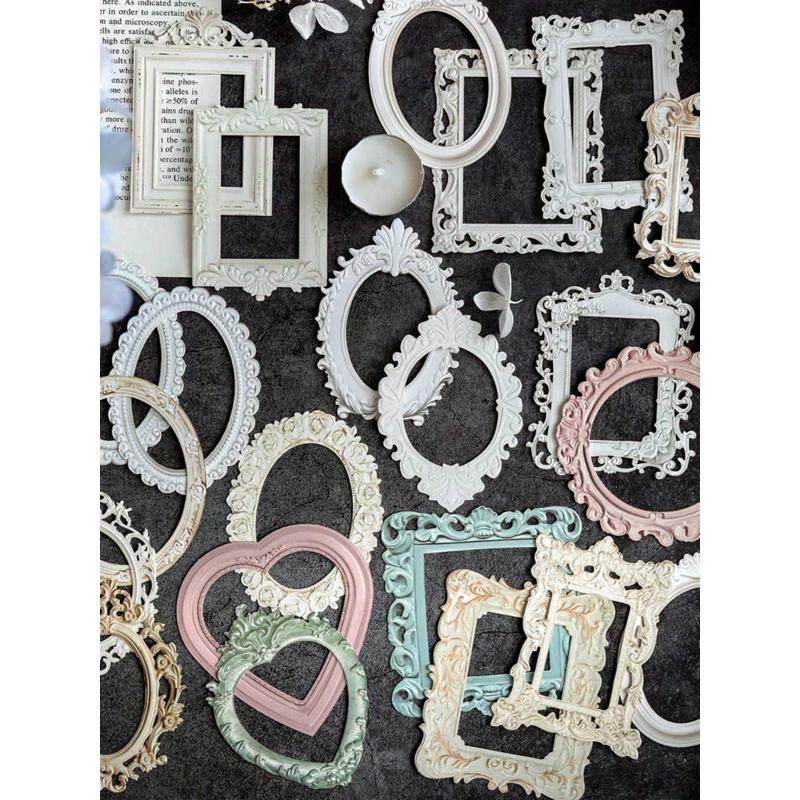 浪漫邂逅镂空浮雕复古框拼贴卡欧式异形相框手帐DIY装饰拼贴素材,淘宝优惠券,粉丝福利购,淘宝优惠卷