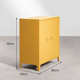 Balcony cabinet multi-layer bedside table storage cabinet clip cabinet bedroom toy storage cabinet iron household steel