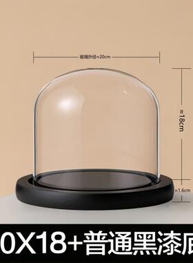 玻璃罩工艺品防尘罩永生装饰摆件