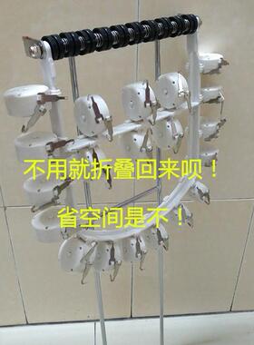 热烫机器支架烫发机吊架黑旋风吊杠架子数码烫拉线 线盒挂钩挂杠