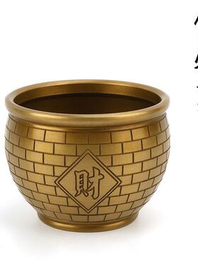 100旧铜做缸件仿百古铜缸福缸如摆意缸