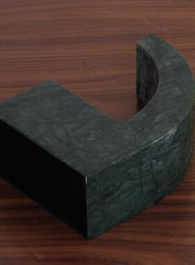 样板房别墅书房书桌摆件现代轻奢书档书靠装饰品艺术家居工艺品