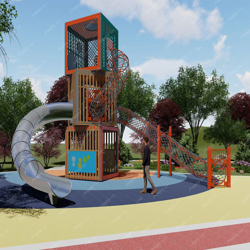 户外不锈钢滑梯室外非标儿童设备大型娱乐小区无动力游乐设施厂家,淘宝优惠券,粉丝福利购,淘宝优惠卷