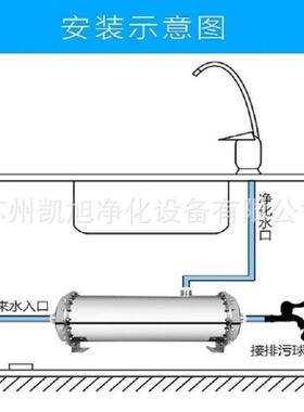 不锈钢外壳水处理设备家用净水设备净水器加工定制可清洗净水器