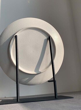 盘子展示架盘子件支盘架瓷盘托工架古/玩艺品摆赏底座装饰铜镜支