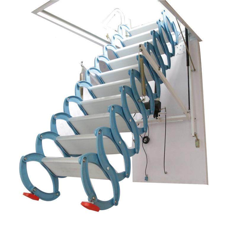 全自动家用阁楼楼梯伸铝镁合别墅SJD折叠缩伸缩梯形升隐降金阁楼,淘宝优惠券,粉丝福利购,淘宝优惠卷