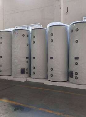 保温承压水箱缓冲双盘管保温循环不锈钢60L100L太阳能空气能水箱