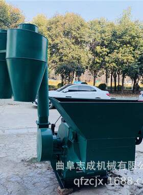 志成养殖场饲料粉碎机家用小型牛羊打碎机锤片式牧草破碎机