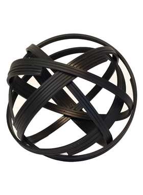 创意书柜茶几摆件工艺品售楼处饰品铁线书架现代桌面样板房球简约