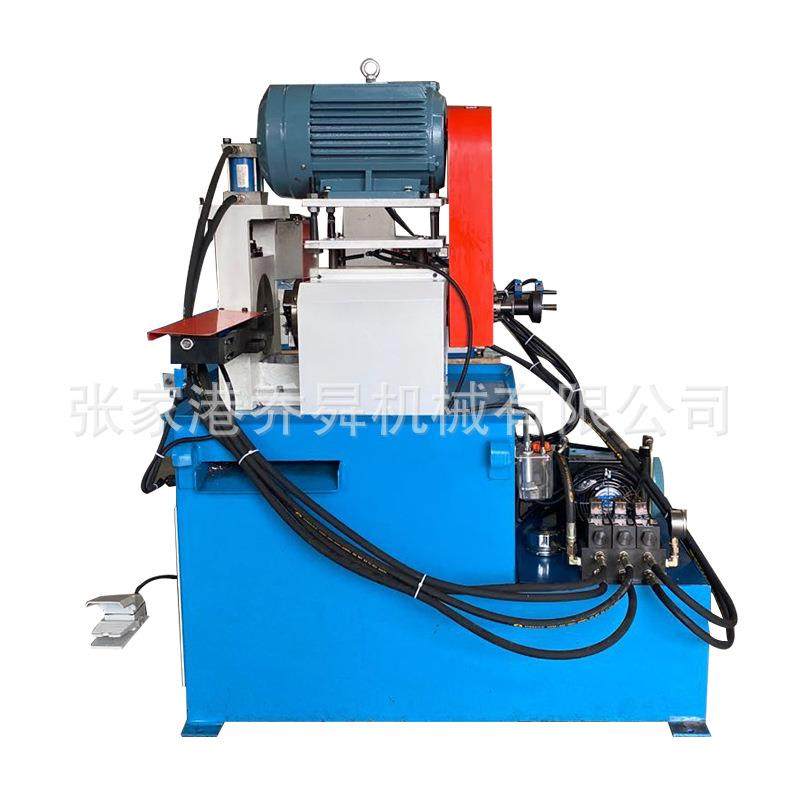 DJ-180单头液压倒角机不锈钢圆棒钢管中心打孔端面无毛刺坡口机 - 图1