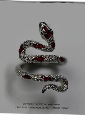 mens joint ring snake punk Male domineering finger ring戒指