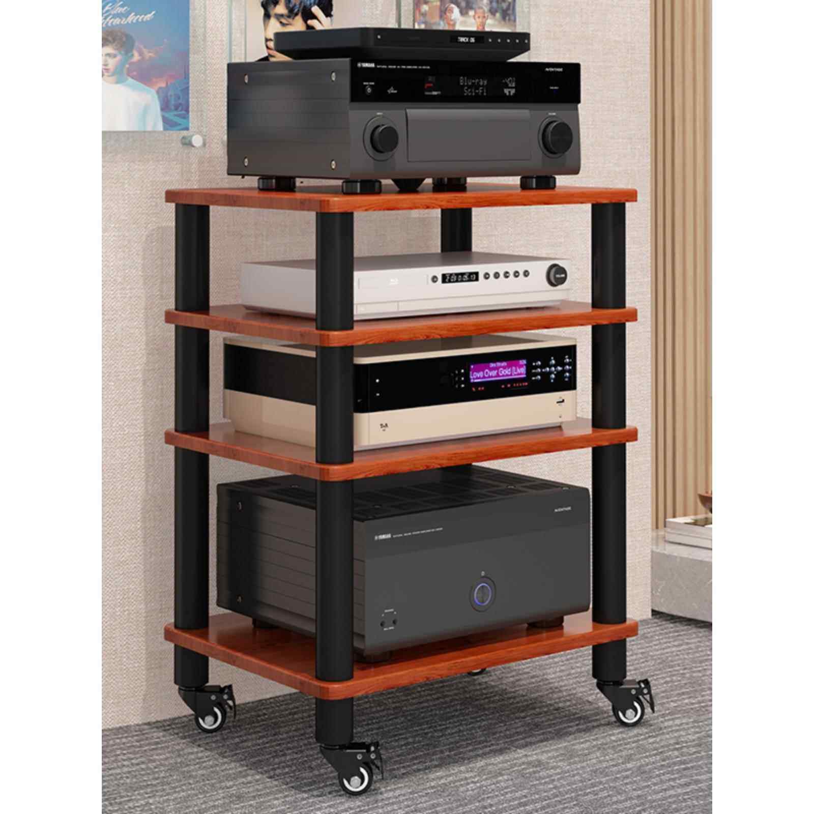 堡讯功放机架机柜音响音箱避震支架可移动CD胆机影音器材拉车盖布,淘宝优惠券,粉丝福利购,淘宝优惠卷