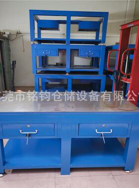 学校重型工作台维修模具装配钳工桌实验操作台耐油奶敲击带虎钳台