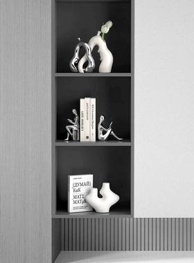 样板间边奢轻客厅摆件餐创意现代柜家居酒柜感电视柜高级装饰品软