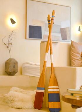 Ybox外国盒子实木现代风格家居装饰/覆古海洋风格桨装饰品设计感