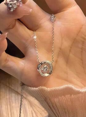 级感碎银珍珠项链女锁骨首饰链颈链轻奢小众设计母亲节礼物