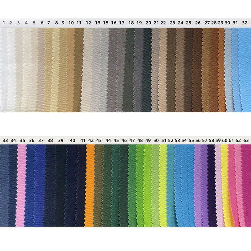 108*58全棉斜纹纱卡全工艺染色 束口袋围裙帽子箱包里布纯棉面料 - 图0