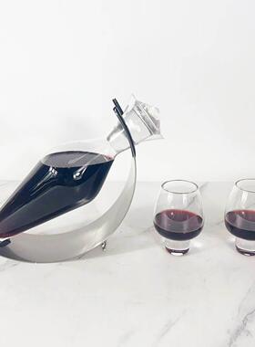 现代轻奢欧式丘比特酒具醒酒器样板间餐厅客厅摆件