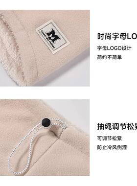 冬季款电动车骑行帽护耳保暖帽加加厚防风安全帽男女通用盔形帽