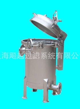 抱箍快开袋式过滤器快开式不锈钢袋式过滤器多袋式过滤器效