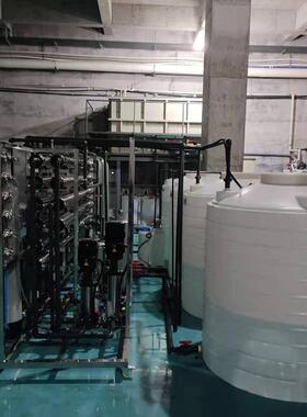 2吨每小时双级反渗透纯水机工业水处理设备2T/H二级过滤器净水器