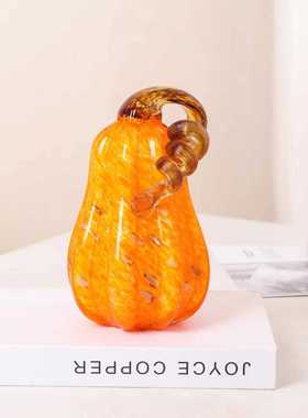 创意北欧风南瓜摆件万圣节南瓜装饰家居客厅玄关样板房装饰工艺品