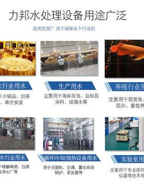 厂家1-100吨工业RO反渗透去离子软化水处理大型商用纯净水设备