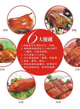 供应苏州科倍纯KEBETUN智能烤鸭炉KP-05X烧鹅酒店铁板烧厨房设备